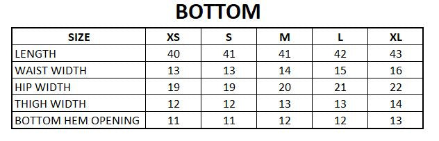 Size Guide
