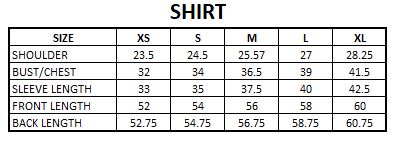 Size Guide
