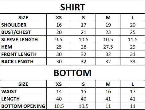 Size Guide