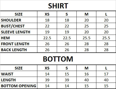 Size Guide