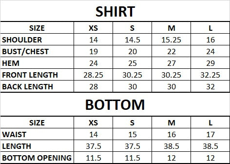 Size Guide
