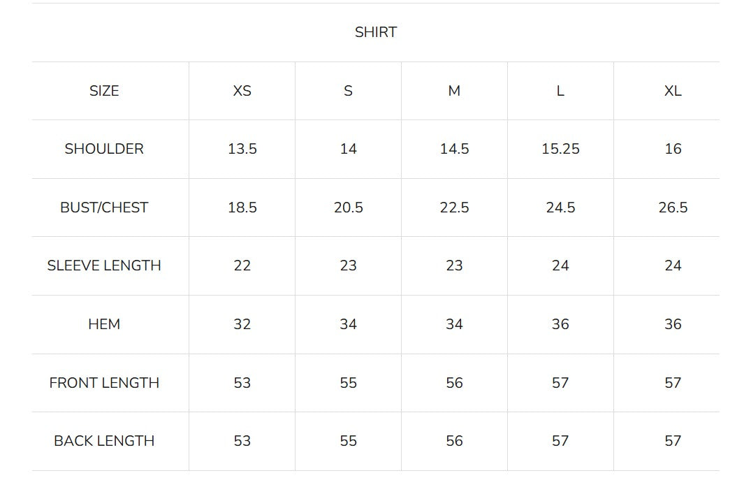 Size Guide