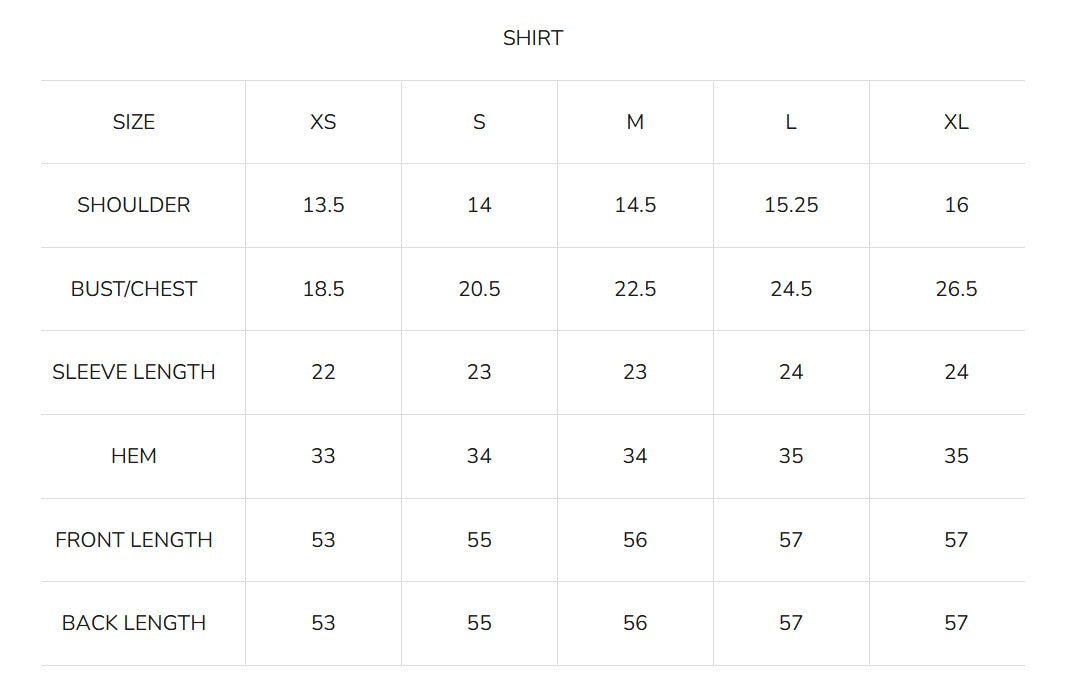 Size Guide