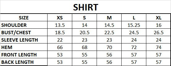Size Guide