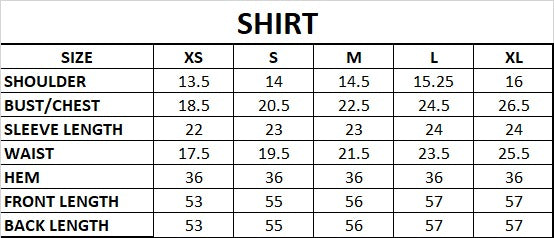 Size Guide