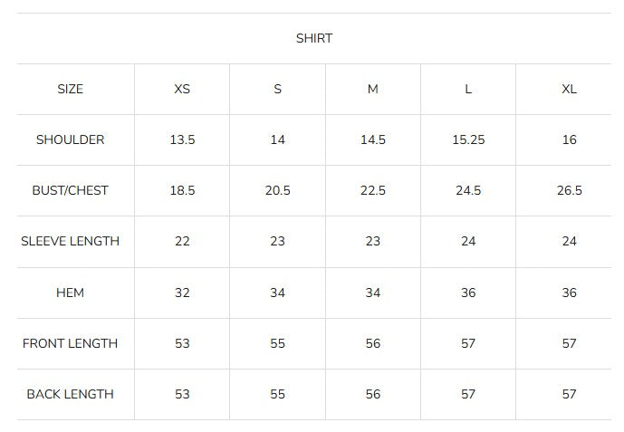 Size Guide