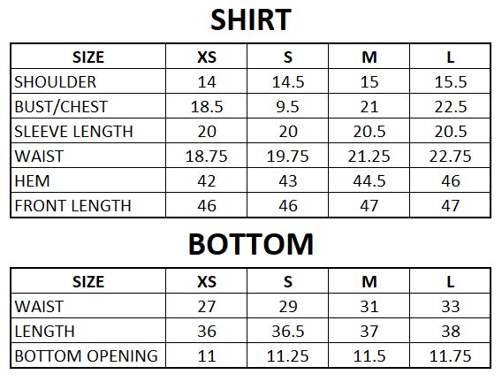 Size Guide