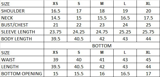 Size Guide