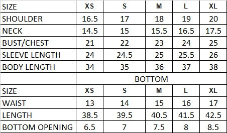 Size Guide
