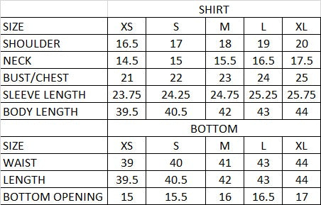 Size Guide