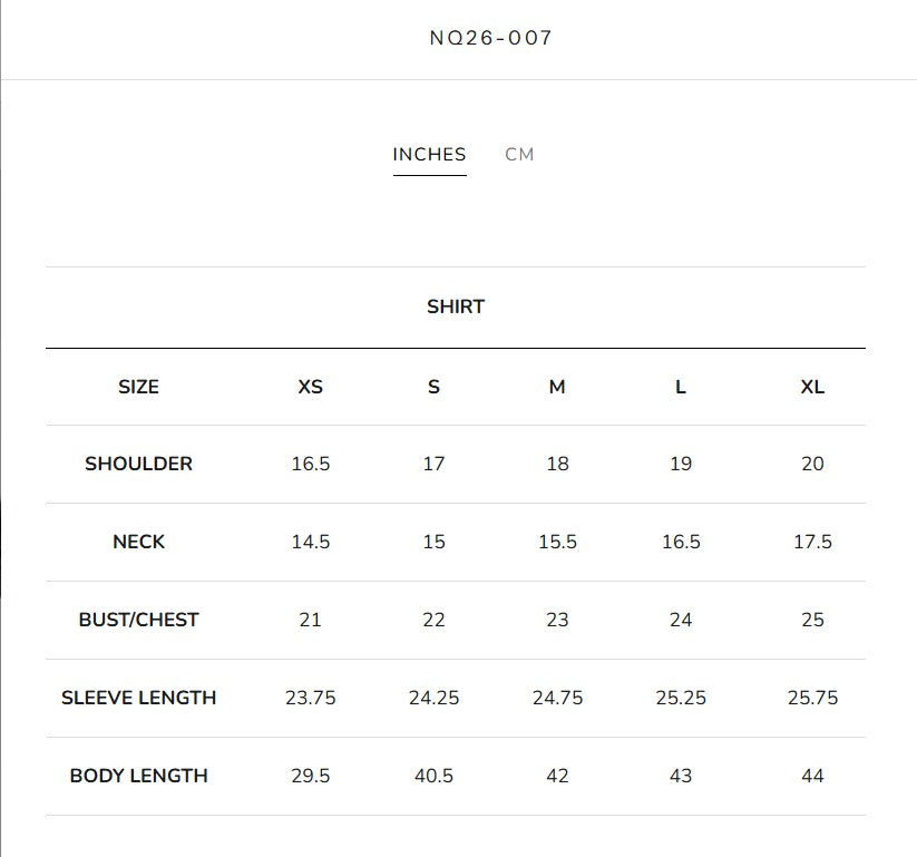 Size Guide