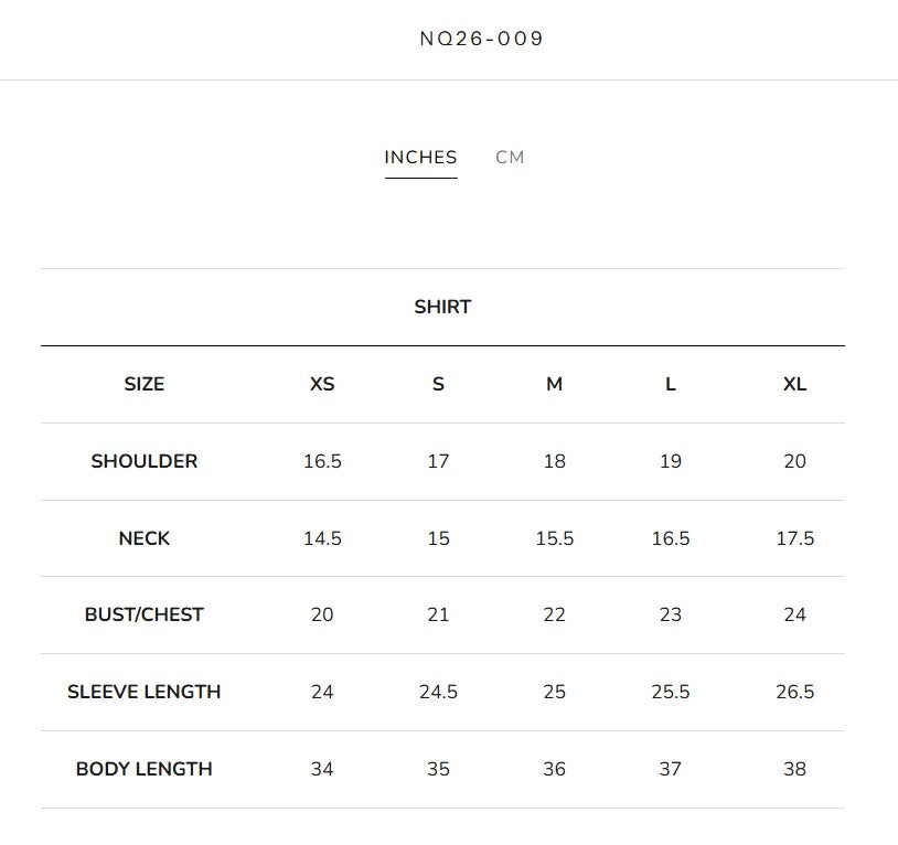 Size Guide