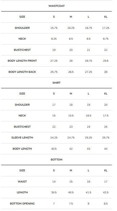 Size Guide