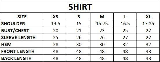 Size Guide