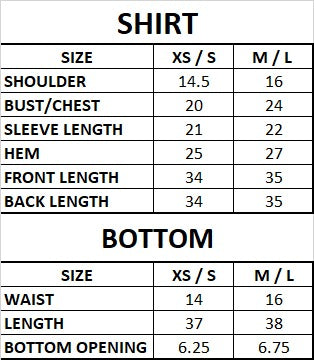 Size Guide