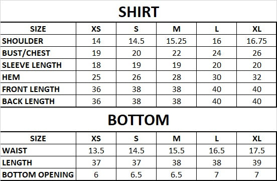 Size Guide