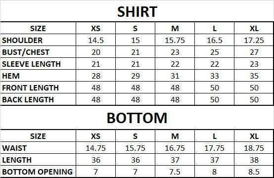 Size Guide