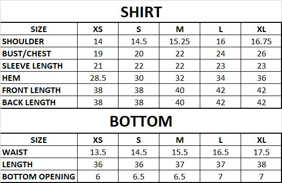 Size Guide