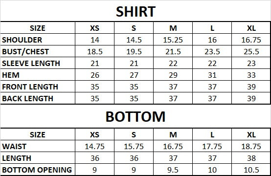 Size Guide