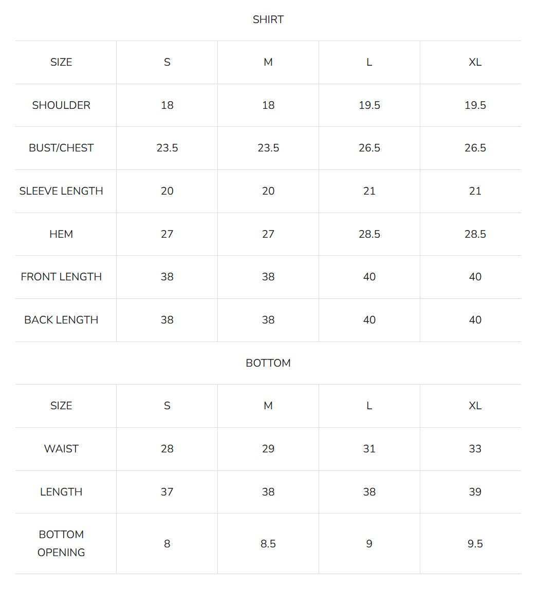 Size Guide