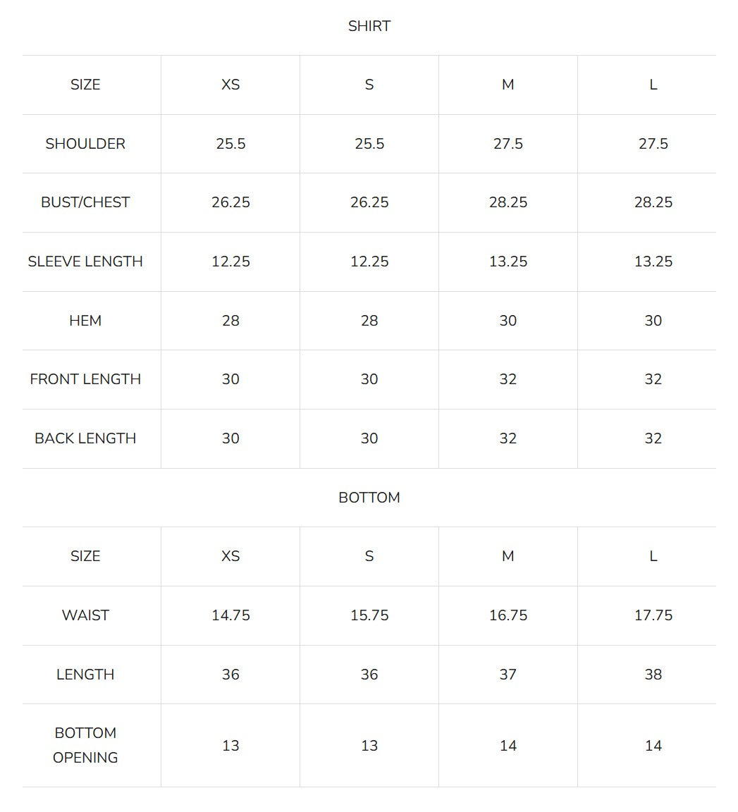 Size Guide