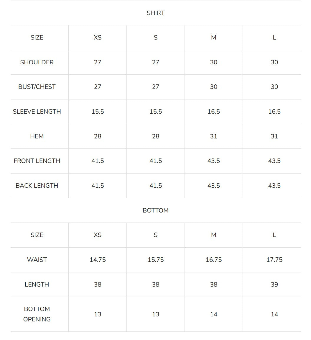 Size Guide