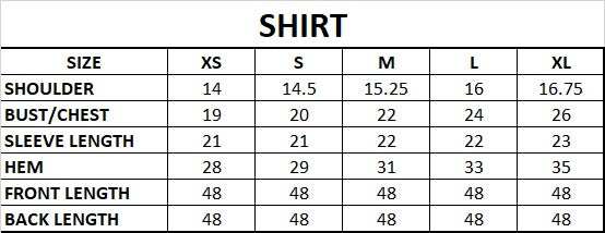 Size Guide