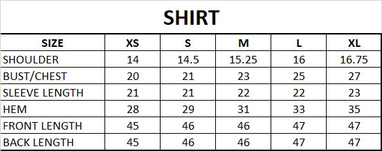 Size Guide