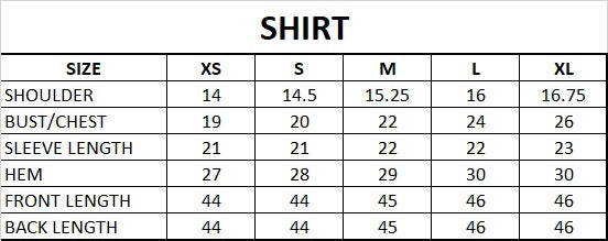 Size Guide