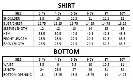 Size Guide