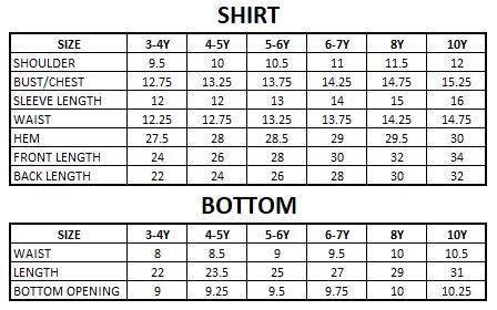 Size Guide