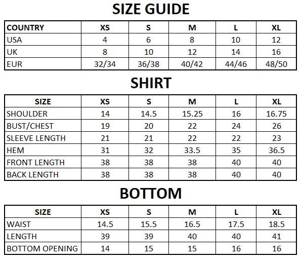 Size Guide
