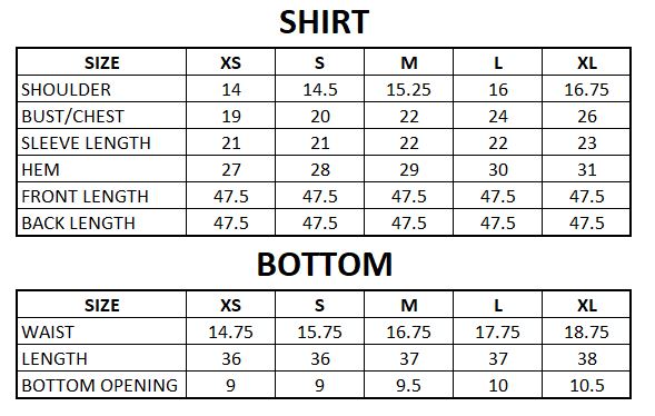 Size Guide