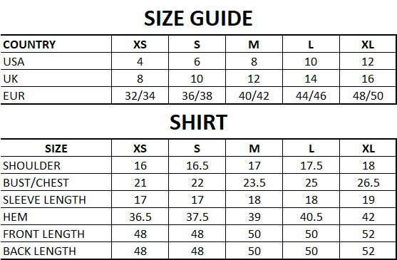 Size Guide
