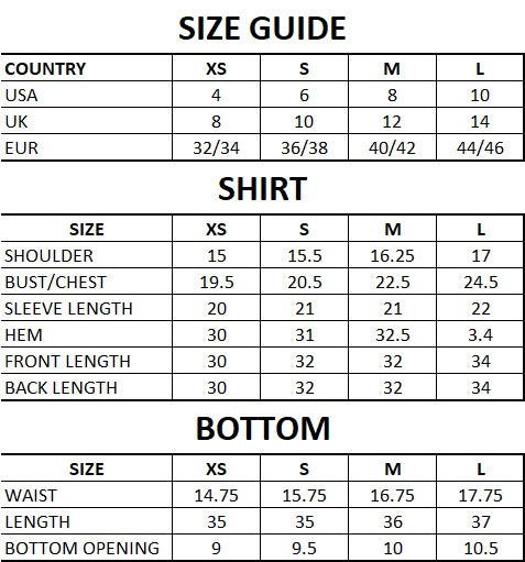 Size Guide