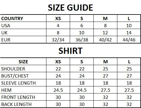 Size Guide