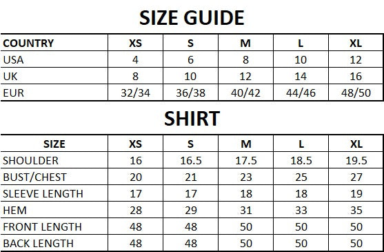 Size Guide