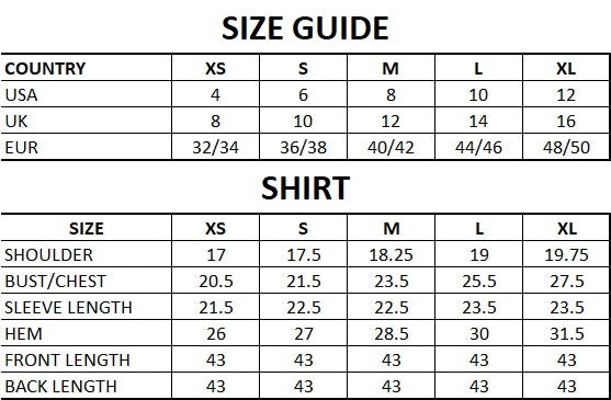 Size Guide