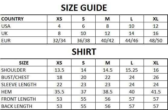 Size Guide