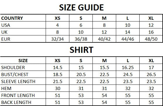 Size Guide