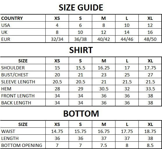 Size Guide