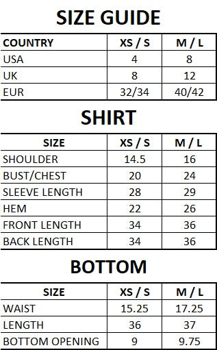 Size Guide