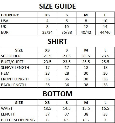 Size Guide