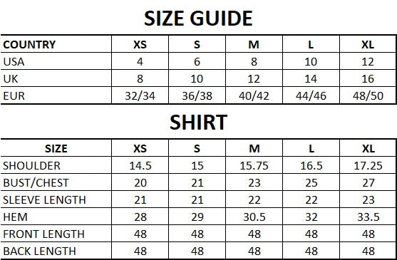Size Guide