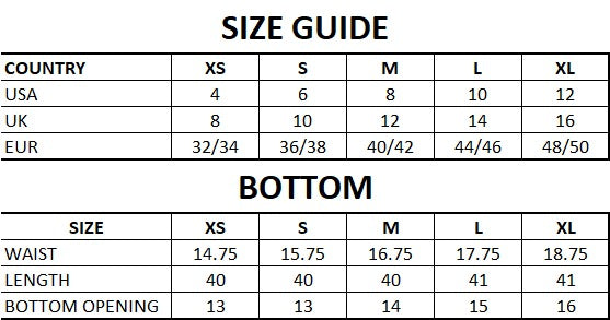 Size Guide