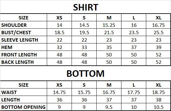 Size Guide