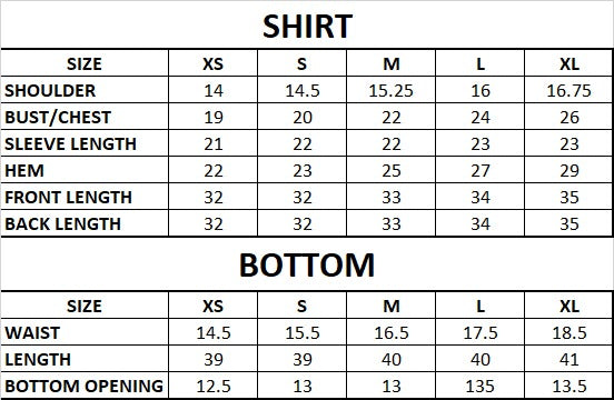 Size Guide