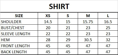 Size Guide