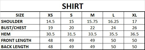 Size Guide