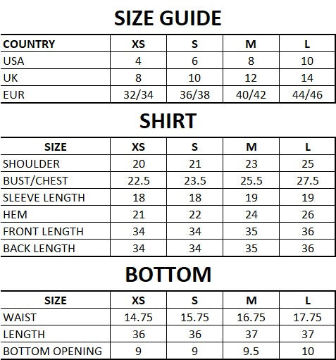 Size Guide